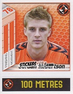 Sticker Jordan Robertson - Scottish Premier League 2007-2008 n. 124 - Panini