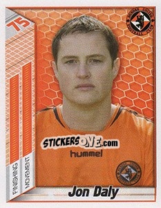 Sticker Jon Daly - Scottish Premier League 2007-2008 n. 125 - Panini