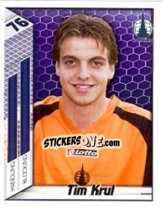 Figurina Tim Krul - Scottish Premier League 2007-2008 - Panini