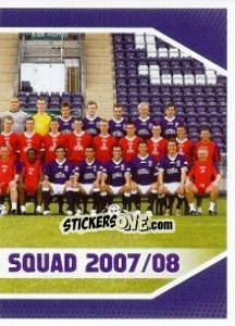 Figurina Team - Scottish Premier League 2007-2008 - Panini