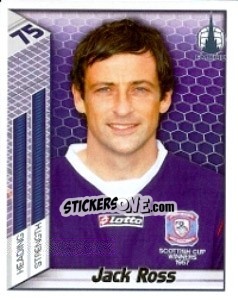 Sticker Jack Ross - Scottish Premier League 2007-2008 n. 134 - Panini