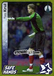 Sticker Tim Krul - Scottish Premier League 2007-2008 n. 137g - Panini