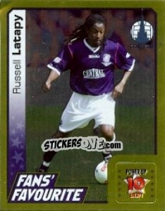 Sticker Russell Latapy - Scottish Premier League 2007-2008 - Panini