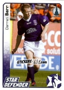 Sticker Darren Barr - Scottish Premier League 2007-2008 n. 139 - Panini