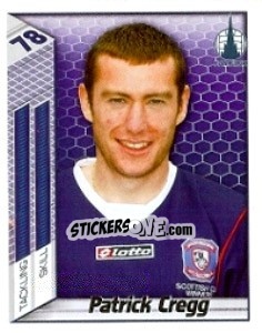 Figurina Patrick Cregg - Scottish Premier League 2007-2008 n. 142 - Panini