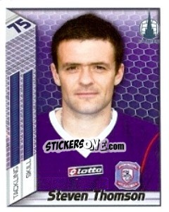 Sticker Steven Thomson - Scottish Premier League 2007-2008 n. 146 - Panini