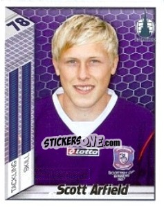 Sticker Scott Arfield - Scottish Premier League 2007-2008 - Panini