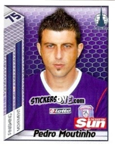 Sticker Pedro Moutinho - Scottish Premier League 2007-2008 n. 153 - Panini