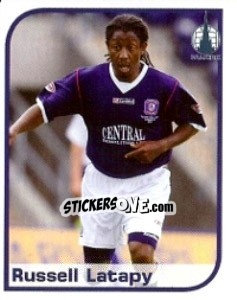 Sticker Russell Latapy - Scottish Premier League 2007-2008 n. 155 - Panini