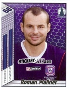 Cromo Roman Wallner - Scottish Premier League 2007-2008 - Panini