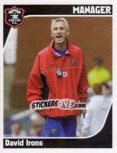 Sticker David Irons - Scottish Premier League 2007-2008 - Panini