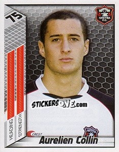 Sticker Aurelien Collin - Scottish Premier League 2007-2008 n. 167 - Panini