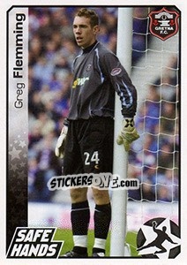 Sticker Greg Fleming - Scottish Premier League 2007-2008 - Panini