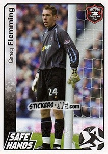 Figurina Greg Fleming - Scottish Premier League 2007-2008 n. 170 - Panini