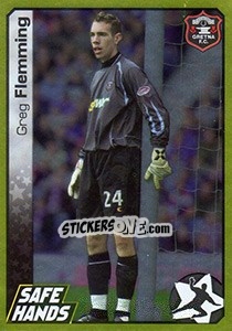 Figurina Greg Fleming - Scottish Premier League 2007-2008 n. 170g - Panini