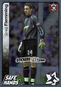 Figurina Greg Fleming - Scottish Premier League 2007-2008 n. 170s - Panini