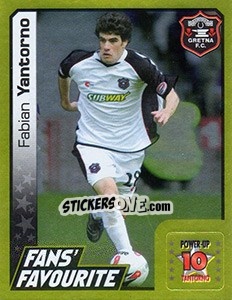 Sticker Fabiano Yantorno - Scottish Premier League 2007-2008 - Panini