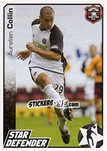 Cromo Aurelien Collin - Scottish Premier League 2007-2008 - Panini