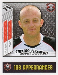 Cromo Gavin Skelton - Scottish Premier League 2007-2008 - Panini