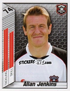 Cromo Allan Jenkins - Scottish Premier League 2007-2008 - Panini