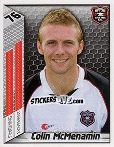 Sticker Colin McMenamin - Scottish Premier League 2007-2008 n. 186 - Panini