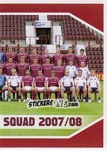 Figurina Team - Scottish Premier League 2007-2008 - Panini