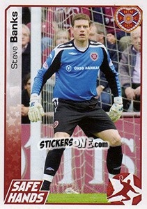 Figurina Steve Banks - Scottish Premier League 2007-2008 - Panini