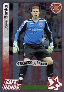 Sticker Steve Banks - Scottish Premier League 2007-2008 n. 203s - Panini