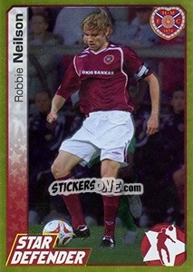 Sticker Robbie Neilson - Scottish Premier League 2007-2008 n. 205g - Panini