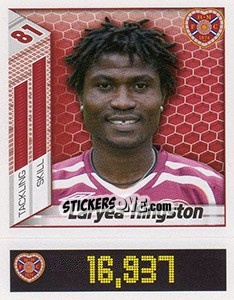 Sticker Laryea Kingston - Scottish Premier League 2007-2008 n. 207 - Panini