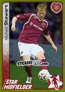 Figurina Michael Stewart - Scottish Premier League 2007-2008 n. 210g - Panini
