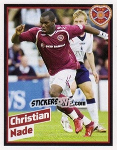 Sticker Christian Nade - Scottish Premier League 2007-2008 n. 220 - Panini