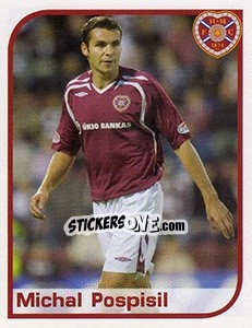 Cromo Michal Pospisil - Scottish Premier League 2007-2008 - Panini