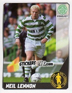Sticker Neil Lennon - Scottish Premier League 2007-2008 n. 227 - Panini