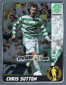 Sticker Chris Sutton - Scottish Premier League 2007-2008 n. 229 - Panini