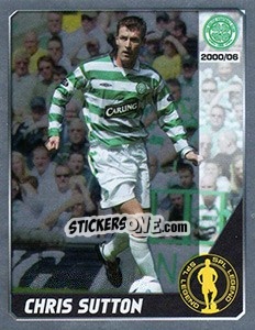 Figurina Chris Sutton - Scottish Premier League 2007-2008 - Panini