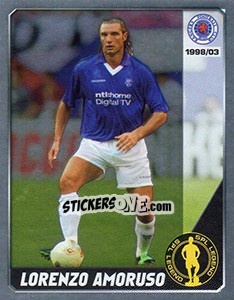 Sticker Lorenzo Amoruso - Scottish Premier League 2007-2008 - Panini