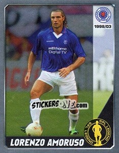Sticker Lorenzo Amoruso - Scottish Premier League 2007-2008 n. 232 - Panini