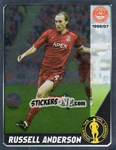 Sticker Russell Anderson - Scottish Premier League 2007-2008 - Panini
