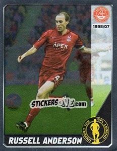 Cromo Russell Anderson - Scottish Premier League 2007-2008 - Panini