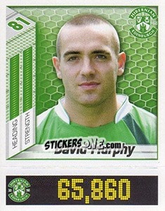 Cromo David Murphy - Scottish Premier League 2007-2008 - Panini