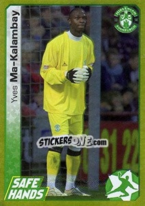 Cromo Yves Ma-Kalambay - Scottish Premier League 2007-2008 - Panini