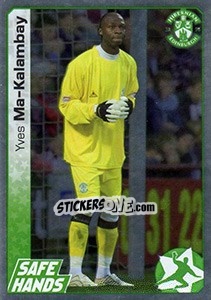 Sticker Yves Ma-Kalambay - Scottish Premier League 2007-2008 n. 246s - Panini