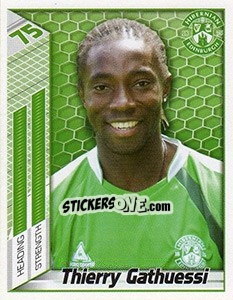 Sticker Thierry Gathuessi - Scottish Premier League 2007-2008 - Panini