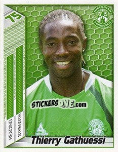 Figurina Thierry Gathuessi - Scottish Premier League 2007-2008 - Panini