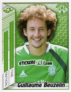 Figurina Guillaume Beuzelin - Scottish Premier League 2007-2008 - Panini