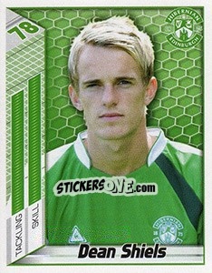 Cromo Dean Shiels - Scottish Premier League 2007-2008 - Panini