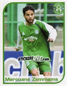Sticker Meroaune Zemmama - Scottish Premier League 2007-2008 - Panini