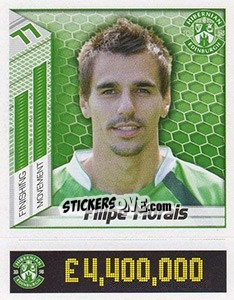 Sticker Filipe Morais - Scottish Premier League 2007-2008 n. 266 - Panini