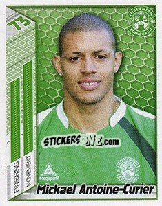 Figurina Mickael Antoine-Curier - Scottish Premier League 2007-2008 - Panini